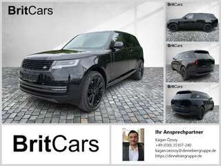 Schräge Frontansicht auf einen Land Rover Range Rover , freigestellt