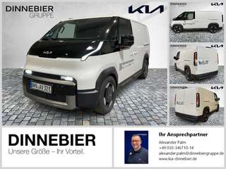 Schräge Frontansicht auf einen Kia PV5 Passenger , freigestellt
