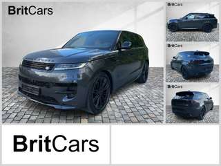 Schräge Frontansicht auf einen Land Rover Range Rover Sport , freigestellt