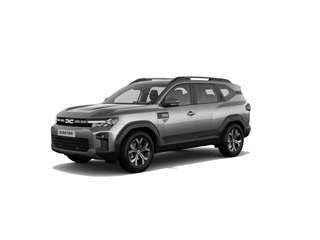 Schräge Frontansicht auf einen Dacia Bigster , freigestellt
