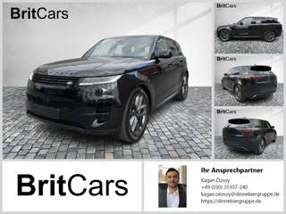 Schräge Frontansicht auf einen Land Rover Range Rover Sport , freigestellt
