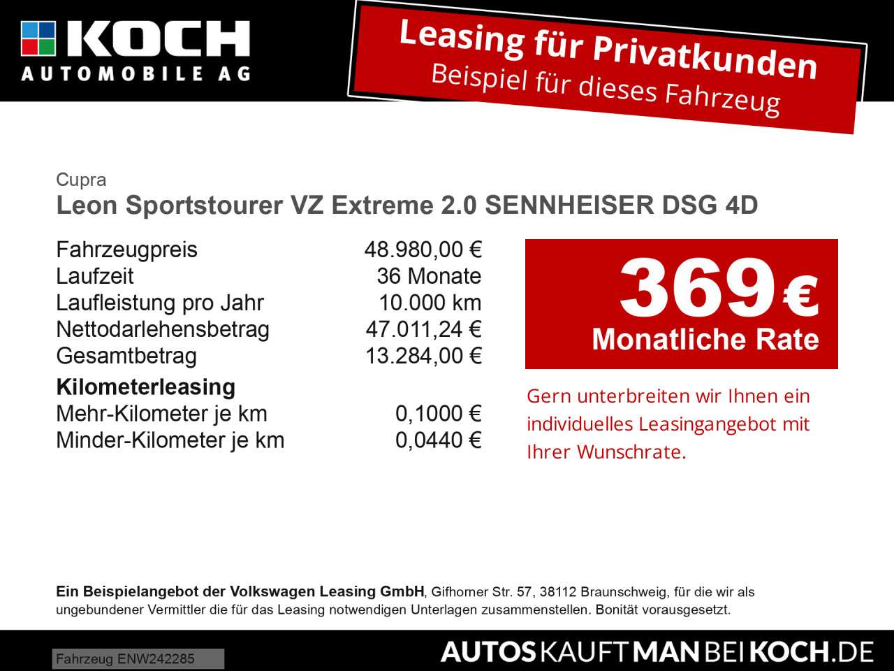 Fahrzeugbild eines CUPRA Leon