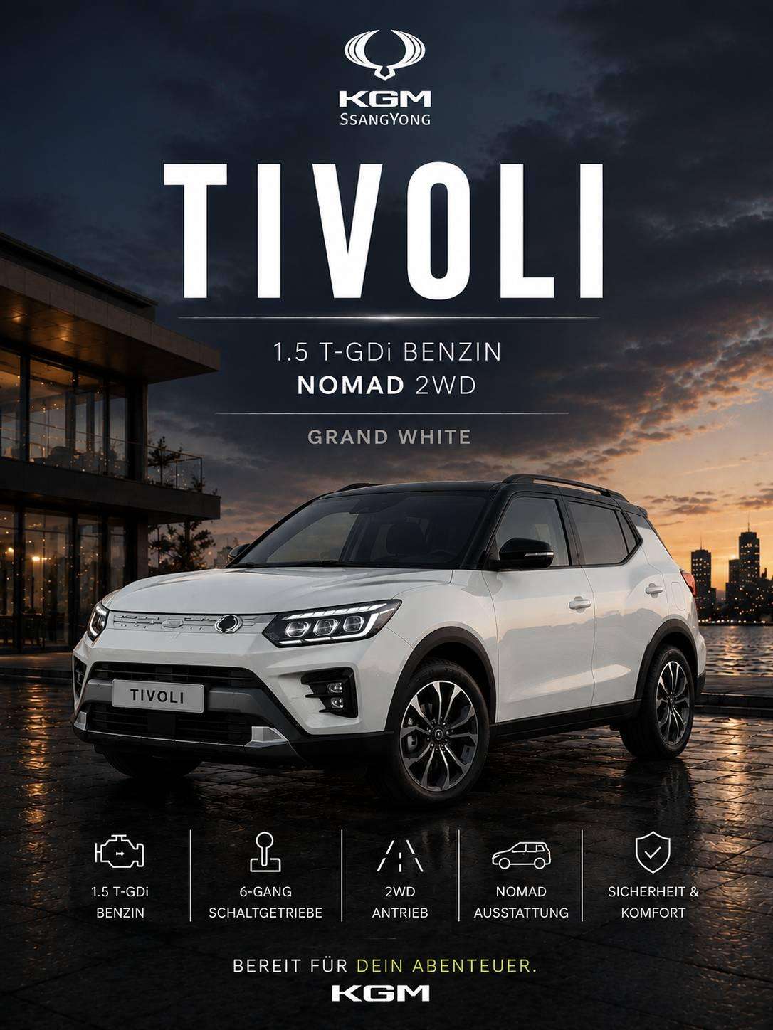 Fahrzeugbild eines KGM Tivoli