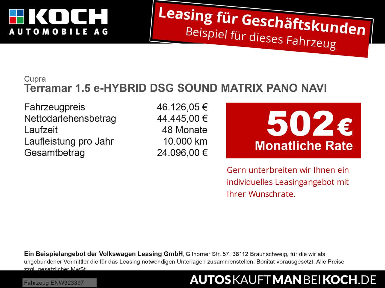 Fahrzeugbild eines CUPRA Terramar