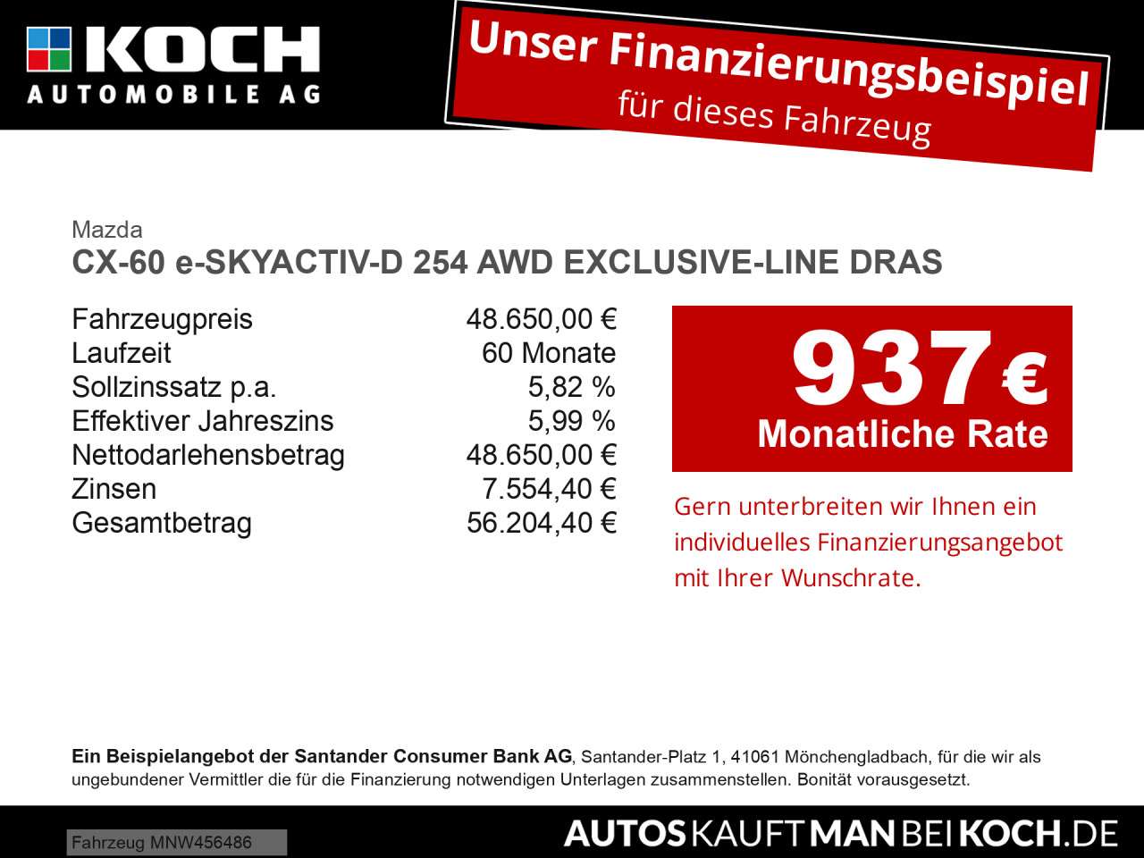 Fahrzeugbild eines Mazda CX-60