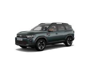 Schräge Frontansicht auf einen Dacia Bigster , freigestellt