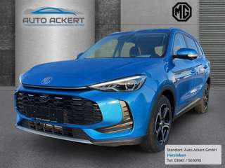 Schräge Frontansicht auf einen MG ZS , freigestellt