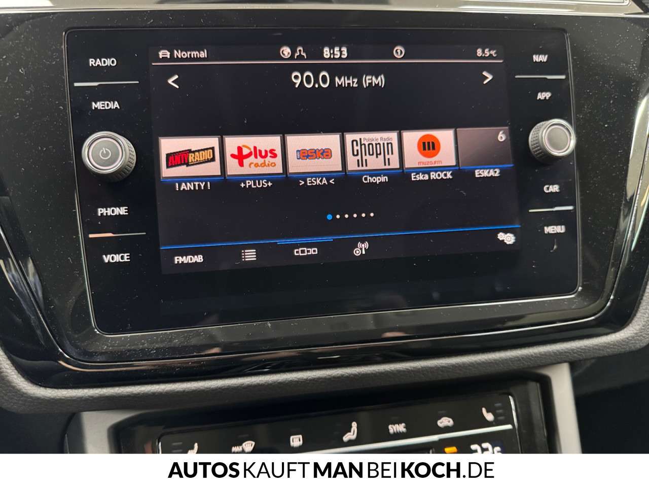 Fahrzeugbild eines Volkswagen Touran