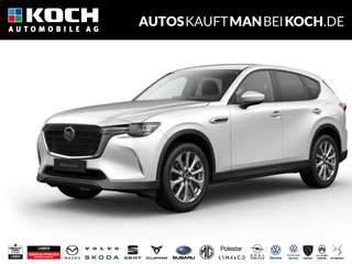 Schräge Frontansicht auf einen Mazda CX-60 , freigestellt