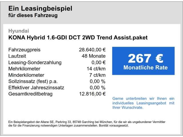 Fahrzeugbild eines Hyundai Kona