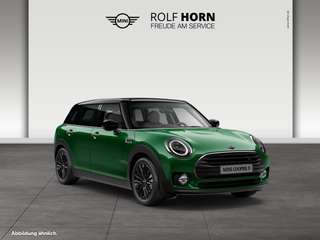Schräge Frontansicht auf einen MINI COOPER , freigestellt