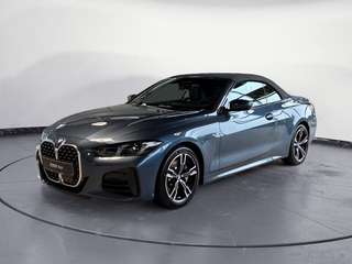 Schräge Frontansicht auf einen BMW 4er-Reihe , freigestellt