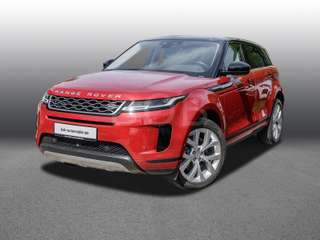Schräge Frontansicht auf einen Land Rover Range Rover Evoque , freigestellt