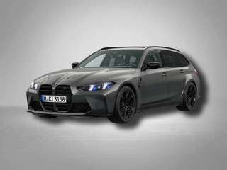 Schräge Frontansicht auf einen BMW 3er-Reihe , freigestellt