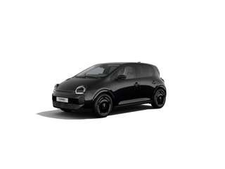 Schräge Frontansicht auf einen Renault Twingo , freigestellt