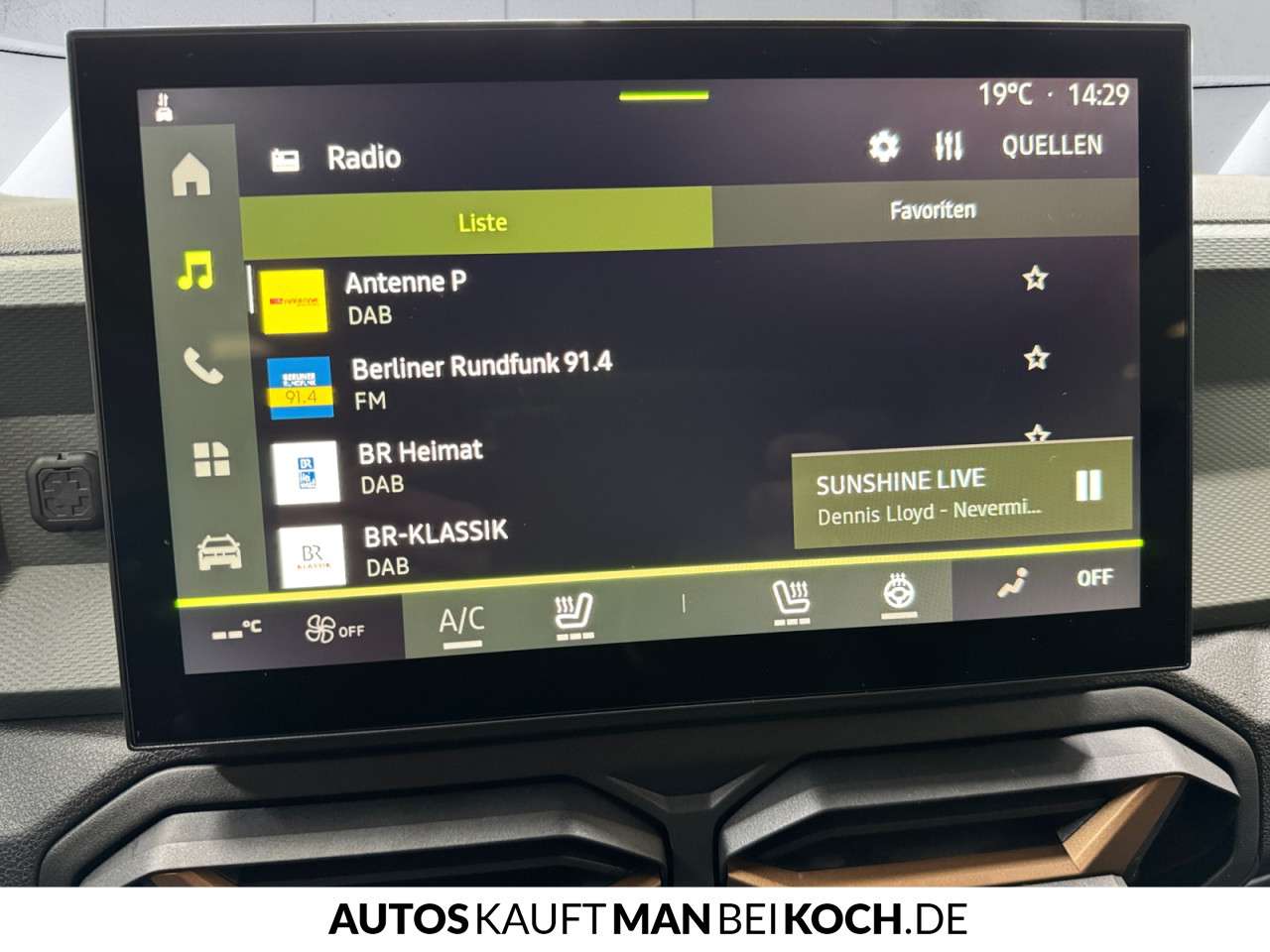 Fahrzeugbild eines Dacia Duster