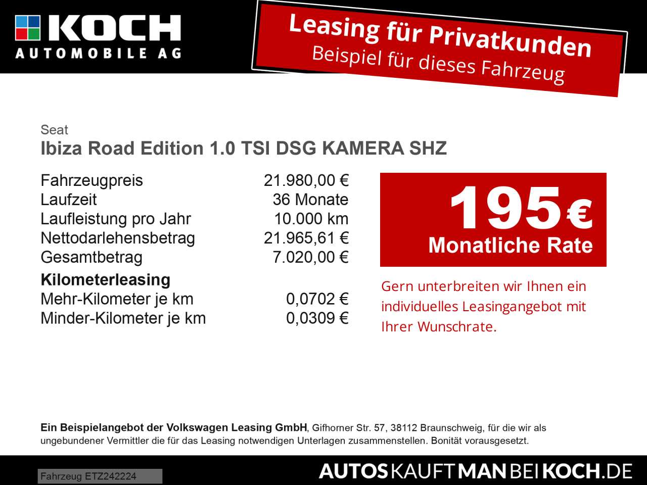 Fahrzeugbild eines SEAT Ibiza