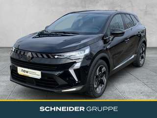 Schräge Frontansicht auf einen Renault Symbioz , freigestellt