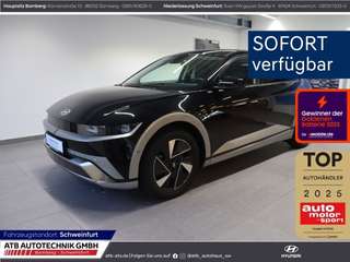 Schräge Frontansicht auf einen Hyundai IONIQ 5 , freigestellt