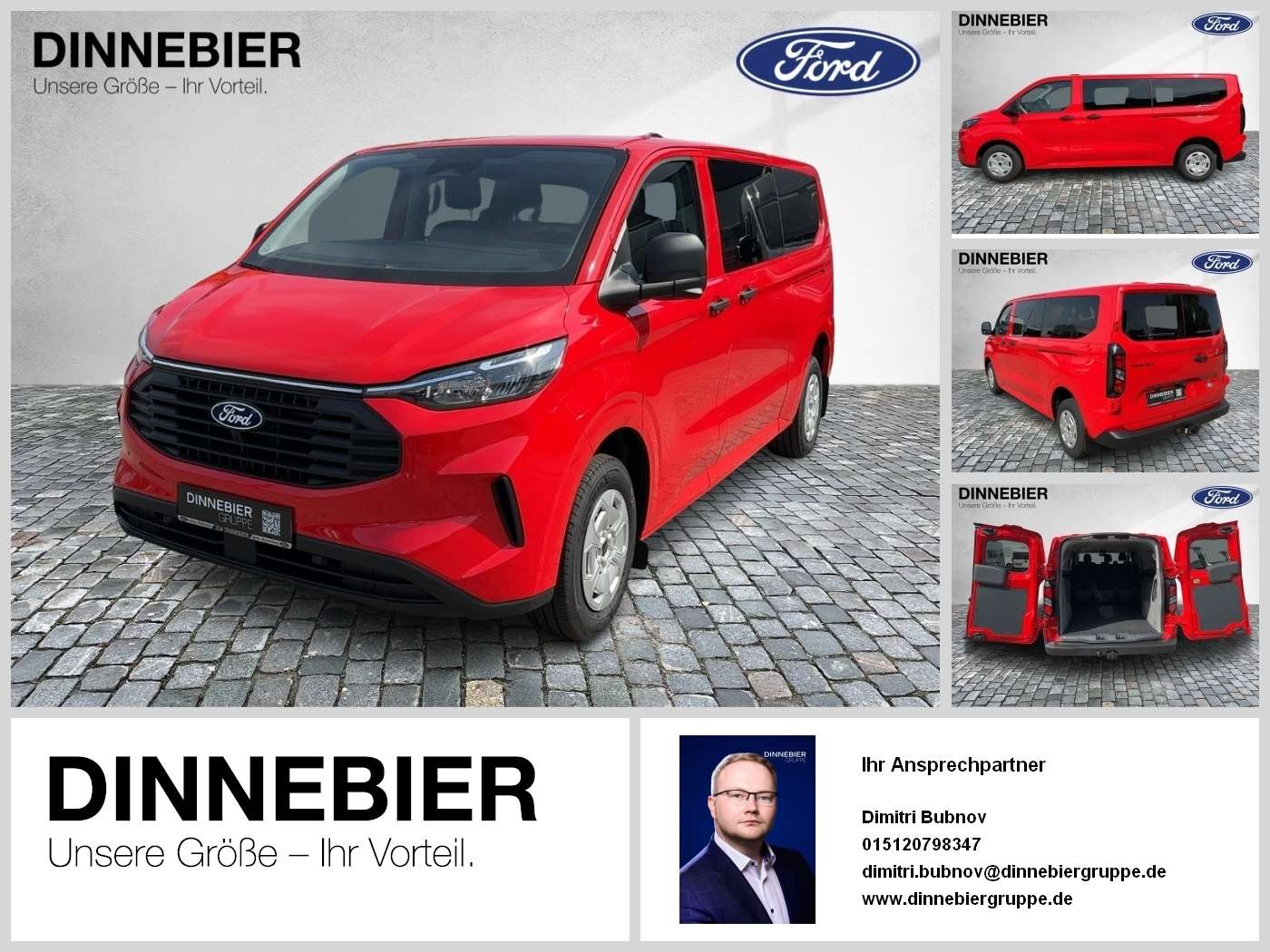 Fahrzeugbild eines Ford Transit Custom
