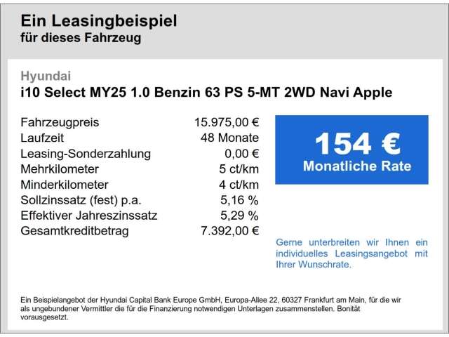Fahrzeugbild eines Hyundai i10