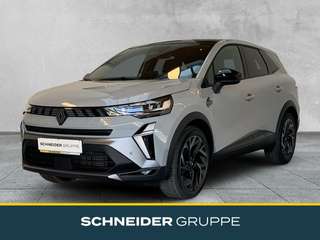 Schräge Frontansicht auf einen Renault Symbioz , freigestellt