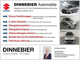 Schräge Frontansicht auf einen Suzuki Swift , freigestellt