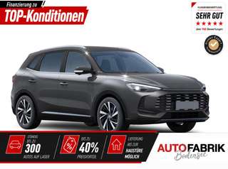 Schräge Frontansicht auf einen MG ZS , freigestellt