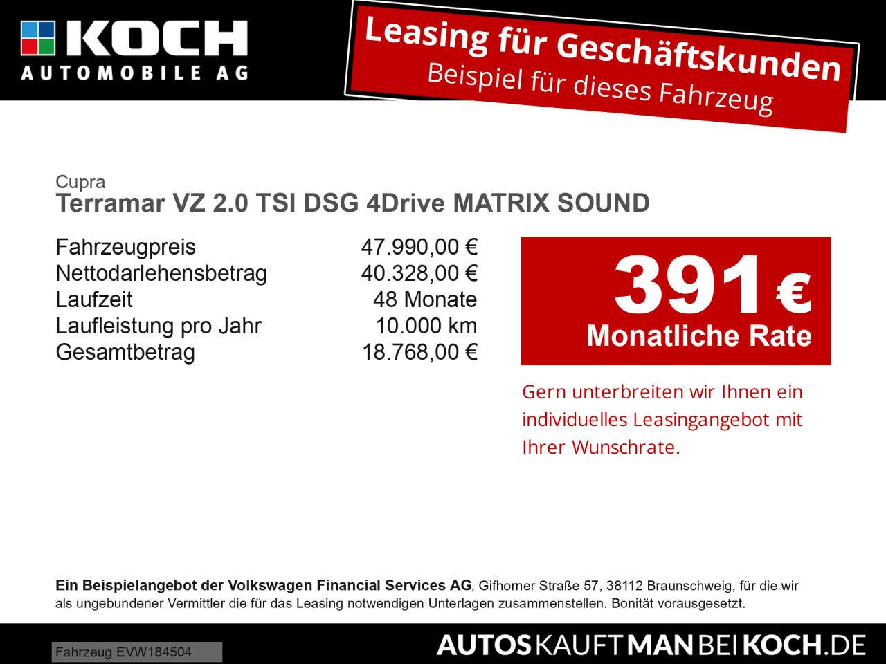 Fahrzeugbild eines CUPRA Terramar