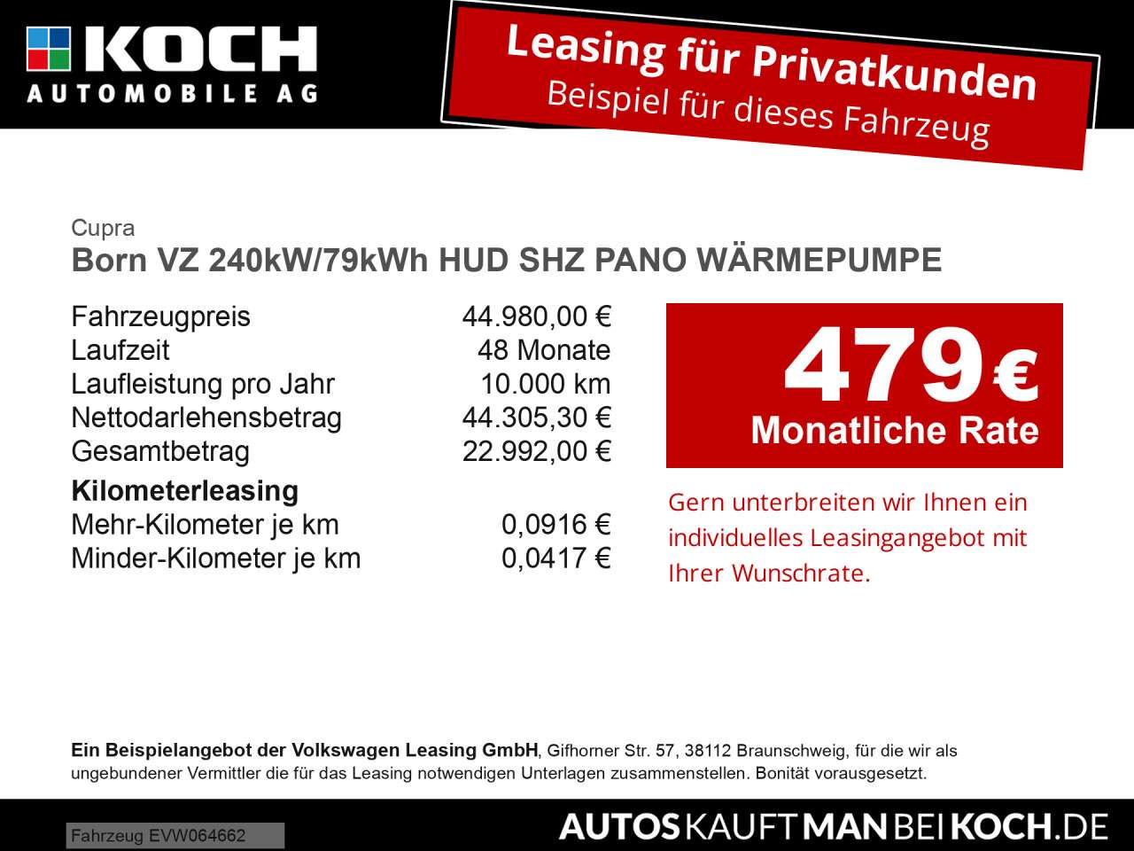 Fahrzeugbild eines CUPRA Born