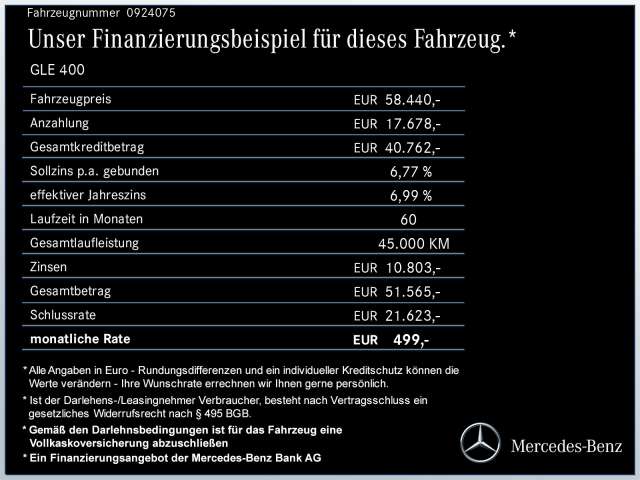 Fahrzeugbild eines Mercedes-Benz GLE