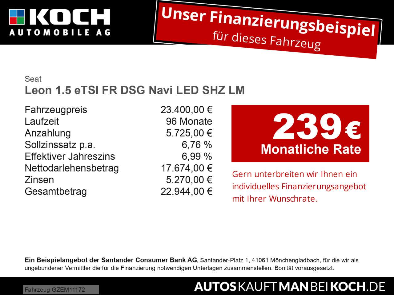 Fahrzeugbild eines SEAT Leon