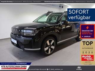 Schräge Frontansicht auf einen Hyundai Santa Fe , freigestellt