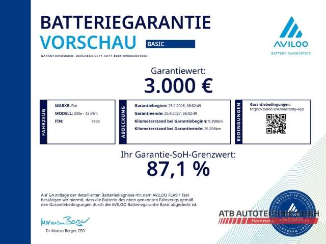 Fahrzeugbild eines Fiat 500