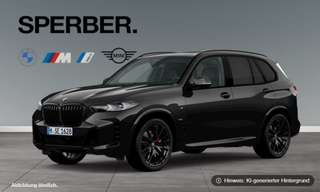 Schräge Frontansicht auf einen BMW X5 , freigestellt