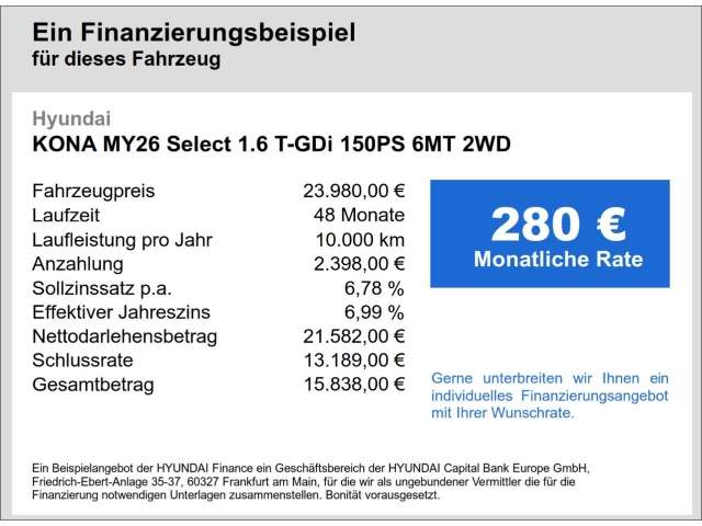 Fahrzeugbild eines Hyundai Kona