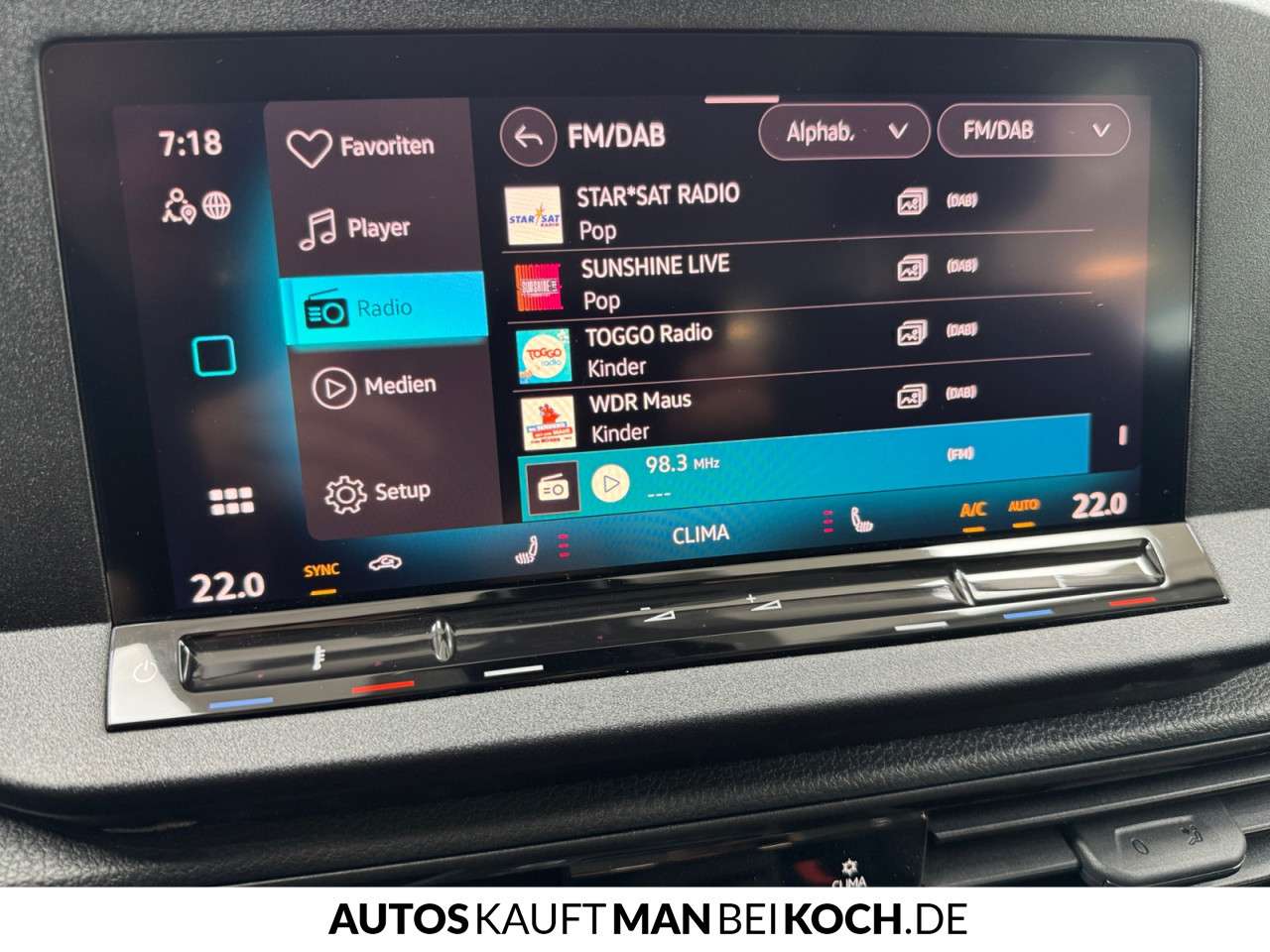 Fahrzeugbild eines Volkswagen Caddy