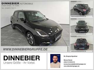 Schräge Frontansicht auf einen Suzuki Swift , freigestellt