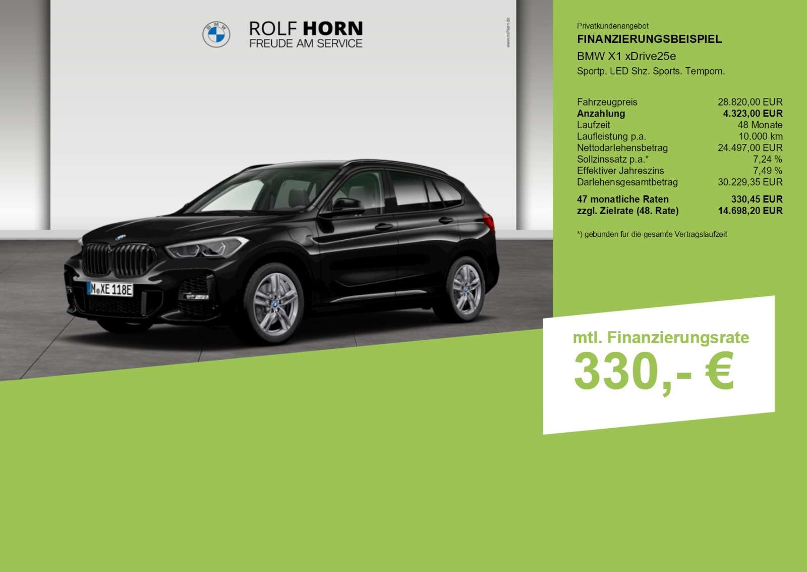 Fahrzeugbild eines BMW X1