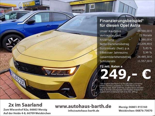 Fahrzeugbild eines Opel Astra