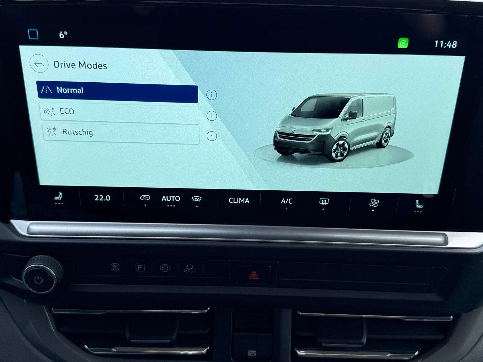 Fahrzeugbild eines Volkswagen Transporter