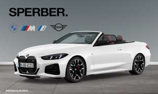 Schräge Frontansicht auf einen BMW 4er-Reihe , freigestellt