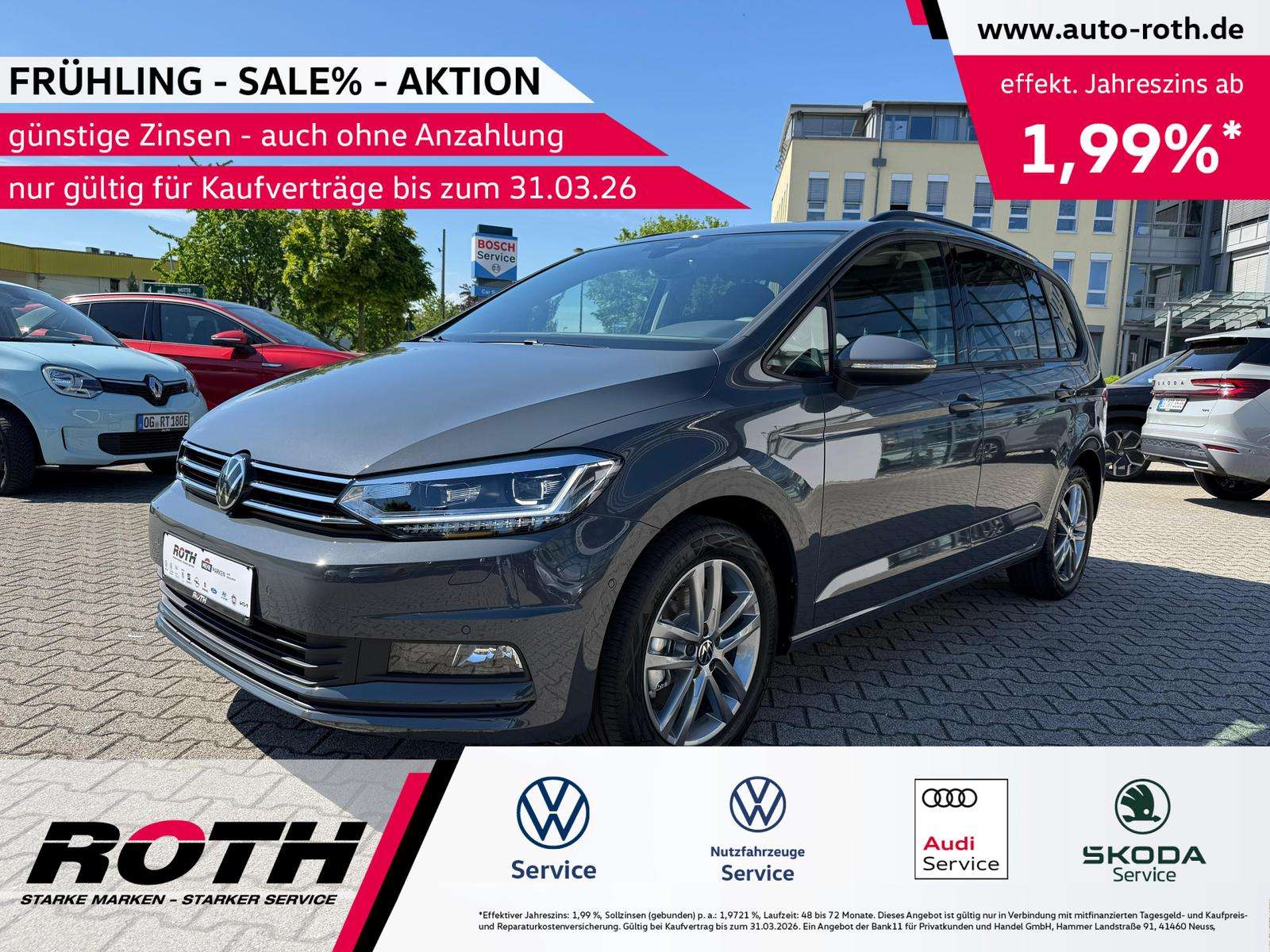 Fahrzeugbild eines Volkswagen Touran