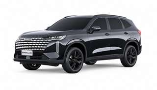 Schräge Frontansicht auf einen GWM Haval H6 , freigestellt