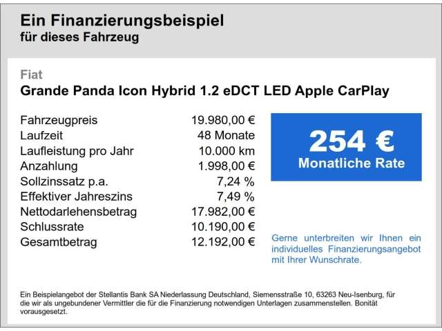 Fahrzeugbild eines Fiat Grande Panda