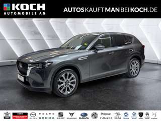 Schräge Frontansicht auf einen Mazda CX-60 , freigestellt