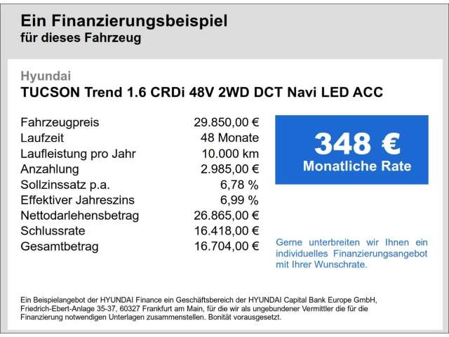 Fahrzeugbild eines Hyundai Tucson
