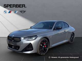 Schräge Frontansicht auf einen BMW 2er-Reihe , freigestellt