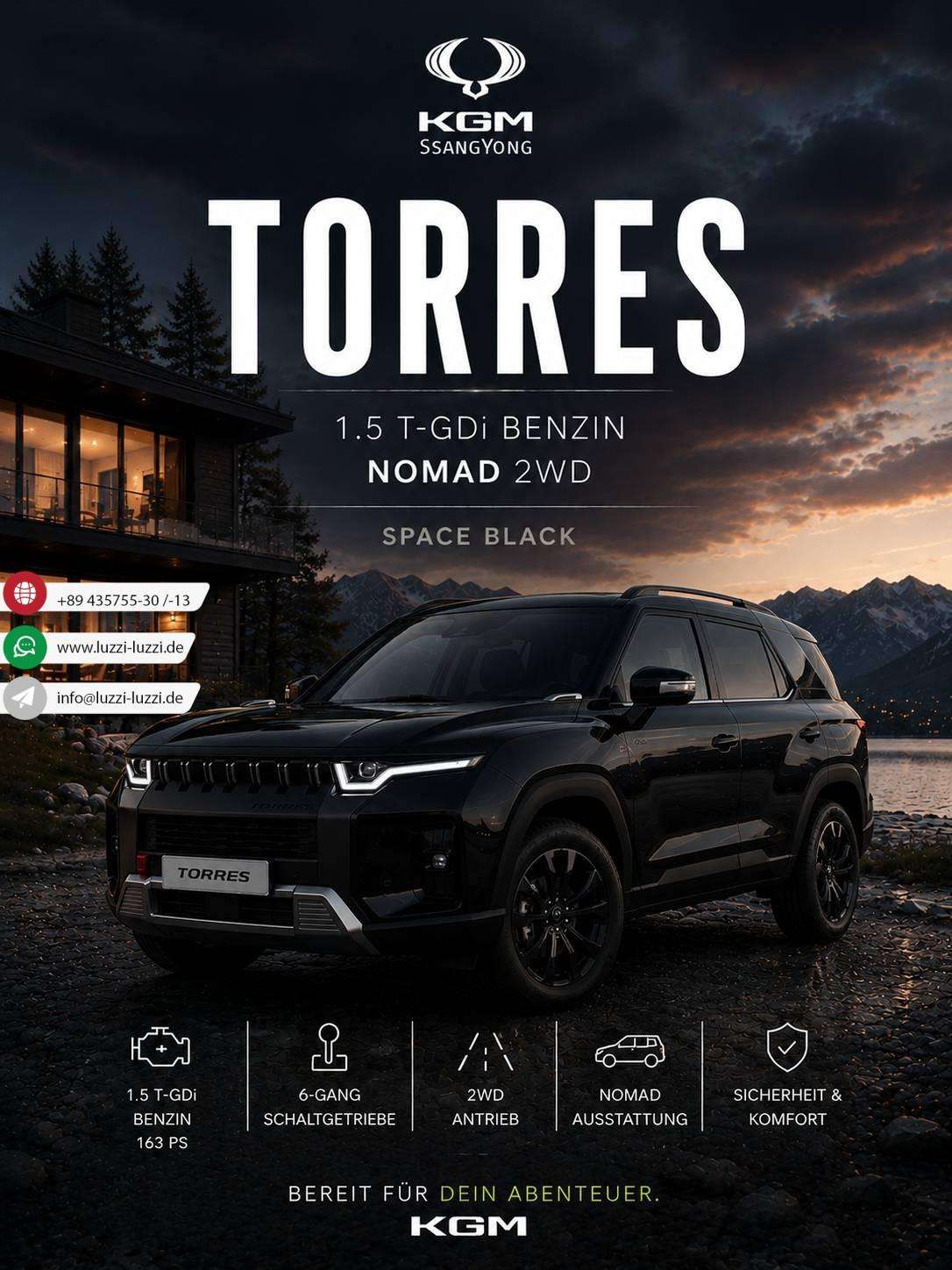 Fahrzeugbild eines KGM Torres