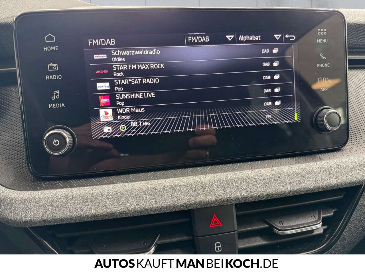 Fahrzeugbild eines Skoda Scala